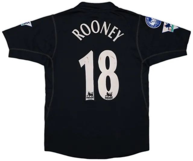 Puma 2002-03 Everton Third Shirt Rooney #18 - 7/10 - (XL.Boys)