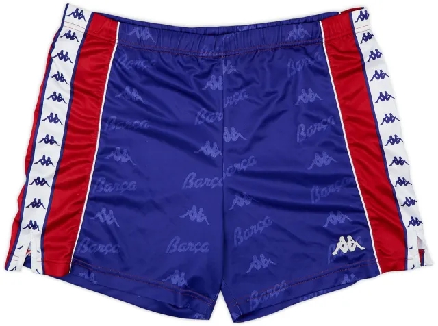 Kappa 1992-95 Barcelona Home Shorts - 9/10 - (XL)