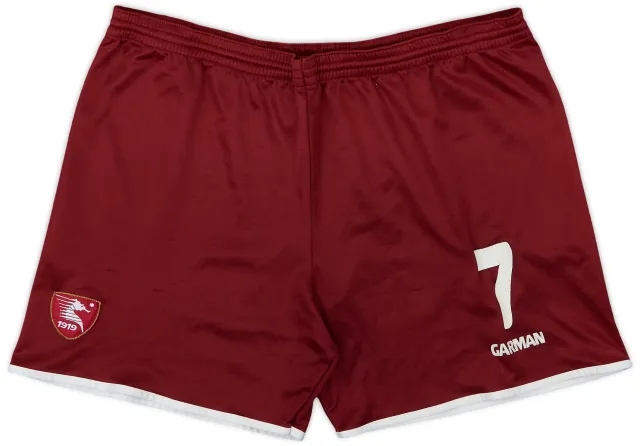 2002-03 Salernitana Player Issue Home Shorts #7 - 6/10 - (L)