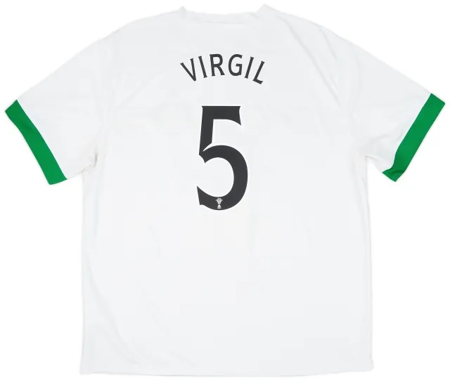 Nike 2014-15 Celtic European Third Shirt Virgil #5 - 7/10 - (XXL)