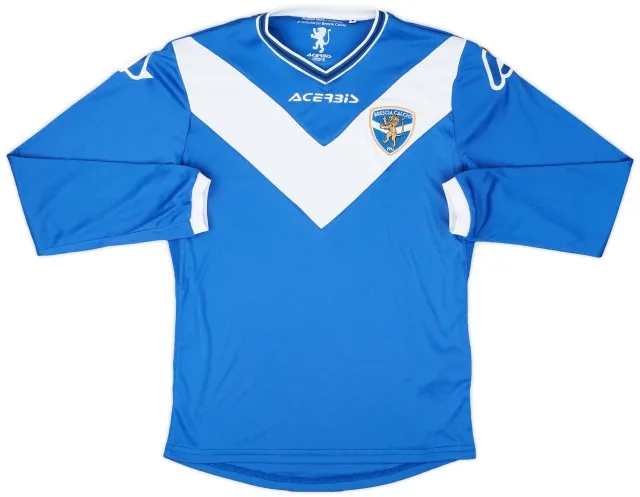2016-17 Brescia Home L/S Shirt - 10/10 - (S)