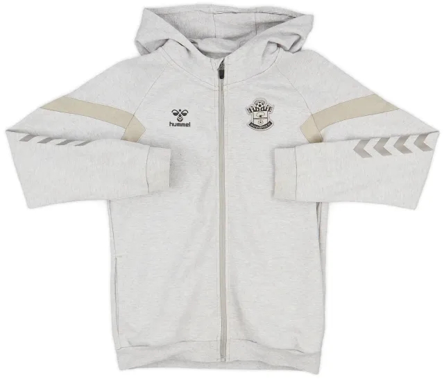 2021-22 Southampton Hummel Hooded Sweat Top - 9/10 - (L.Boys)