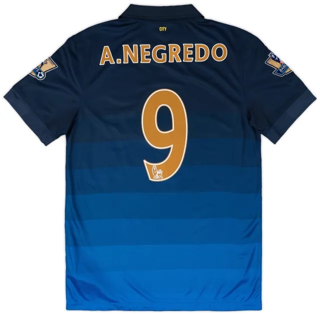 Nike 2014-15 Manchester City Away Shirt A. Negredo #9 (M)