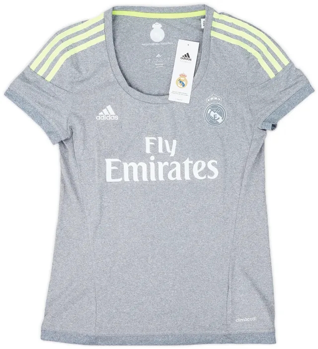 adidas 2015-16 Real Madrid Away Shirt (Women's S)