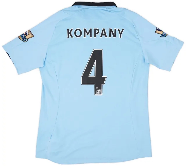 Umbro 2012-13 Manchester City Home Shirt Kompany #4 (L)
