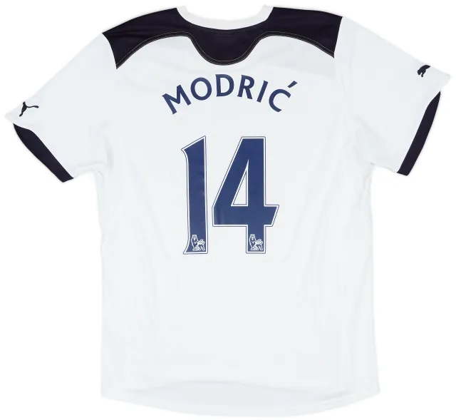 Puma 2010-11 Tottenham Home Shirt Modric #14 - 5/10 - (M)
