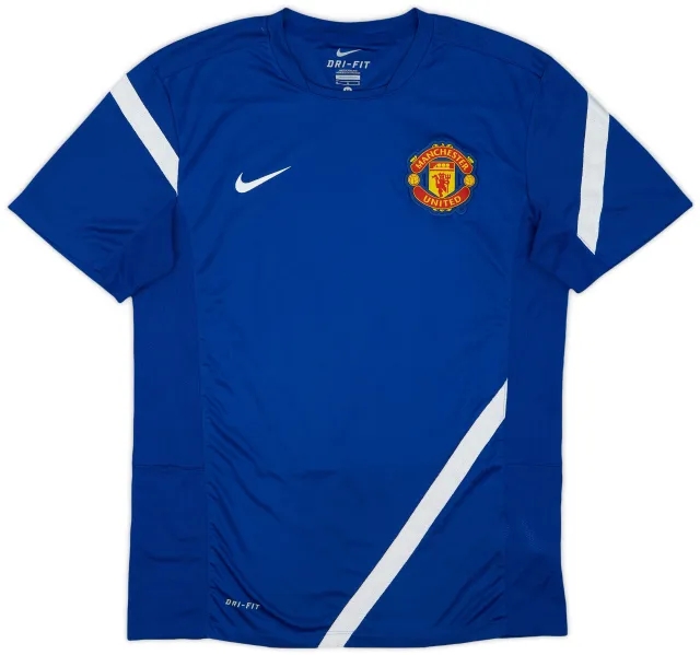 2011-12 Manchester United Nike Training Shirt - 9/10 - (M)