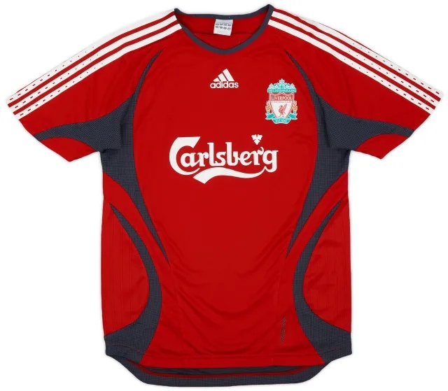 2006-07 Liverpool adidas Formotion Training Shirt - 9/10 - (S)