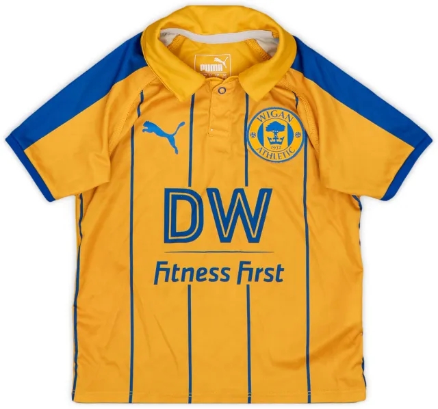 Puma 2018-19 Wigan Away Shirt - 7/10 - (2-3 Years)