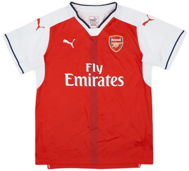 Puma 2016-17 Arsenal Home Shirt - 8/10 - (M.Boys)