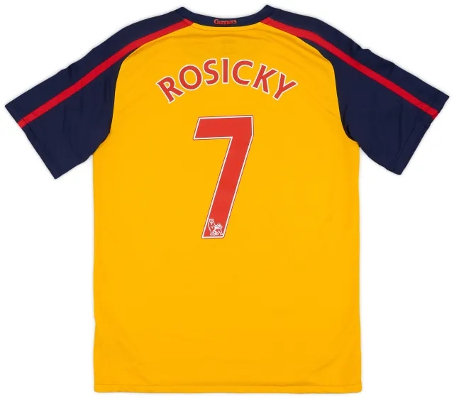Nike 2008-09 Arsenal Away Shirt Rosicky #7 - 8/10 - (S)