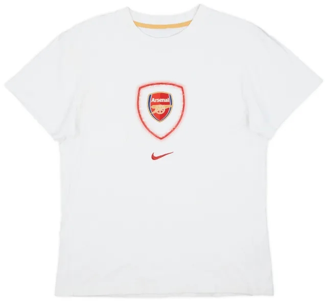 2007-08 Arsenal Nike Cotton Tee - 5/10 - (XL.Boys)