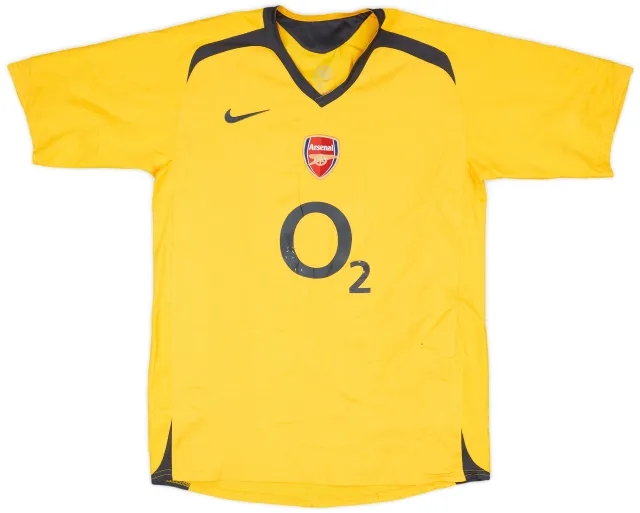 Nike 2005-06 Arsenal Away Shirt - 7/10 - (XL.Boys)