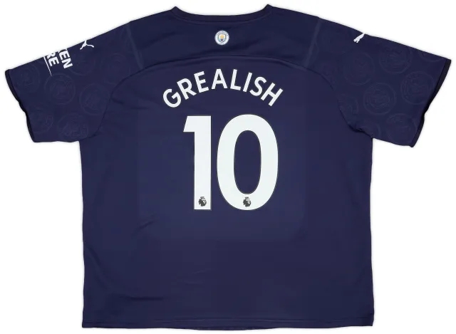 Puma 2021-22 Manchester City Third Shirt Grealish #10 - 8/10 - (3XL)