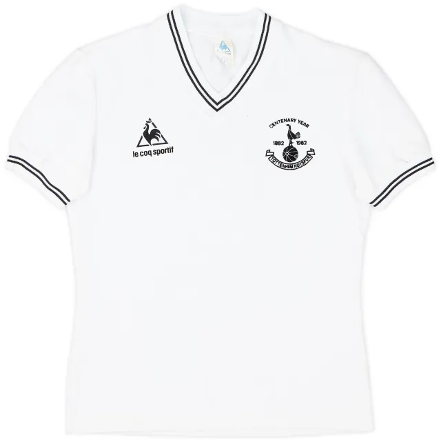 LeCoqSportif 1982-83 Tottenham Centenary Home Shirt - 10/10 - (XS)