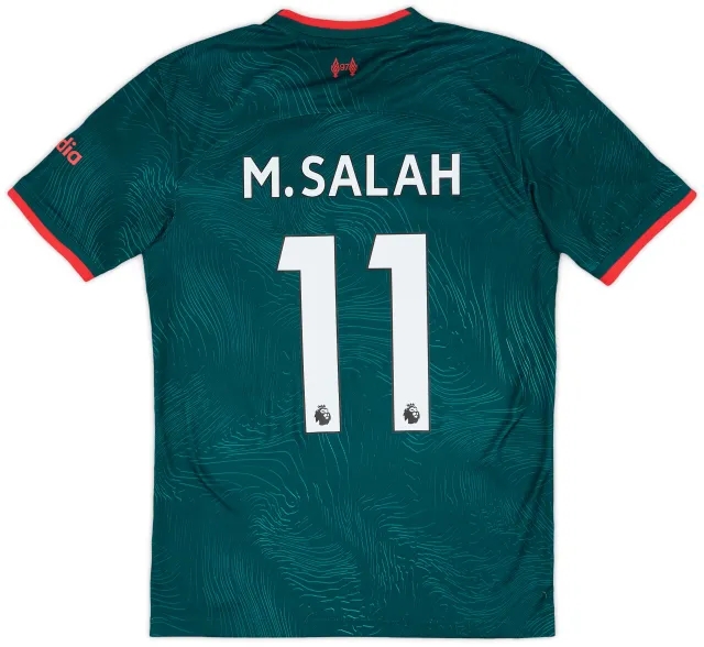Nike 2022-23 Liverpool Third Shirt M. Salah #11 - 7/10 - (S)