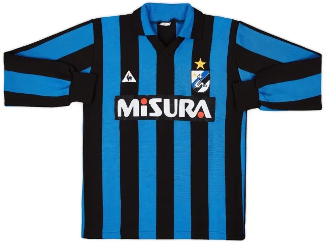 LeCoqSportif 1986-88 Inter Milan Home L/S Shirt - 8/10 - (S)