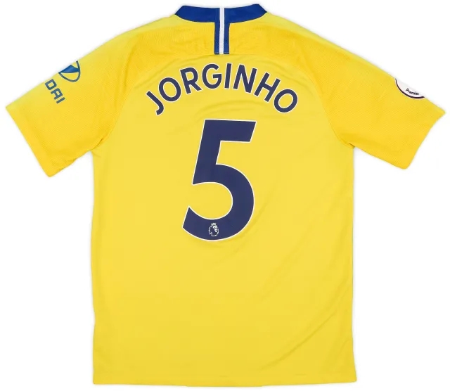 adidas 2018-19 Chelsea Away Shirt Jorginho #5 - 7/10 - (M)
