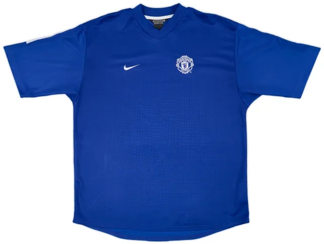 2002-03 Manchester United Nike Training Shirt - 8/10 - (L)