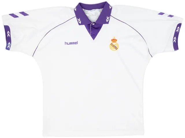 Hummel 1993-94 Real Madrid Home Shirt - 8/10 - (L)