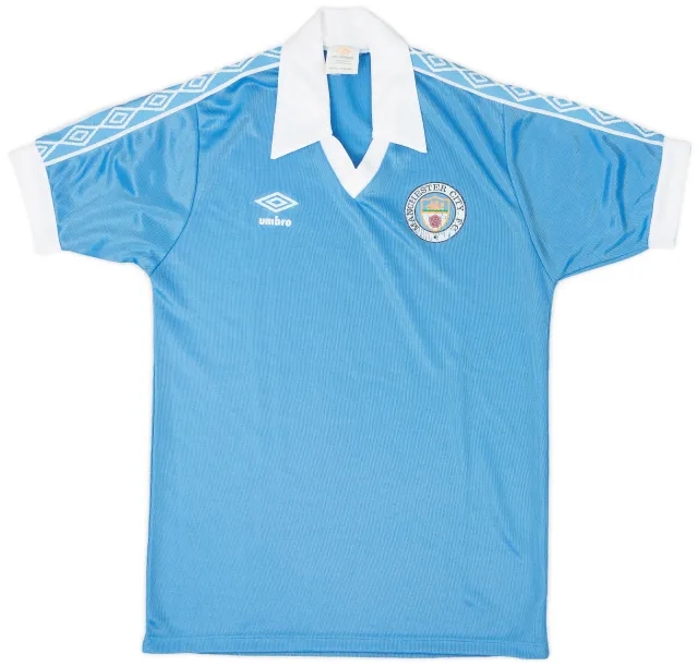 Umbro 1977-81 Manchester City Home Shirt - 6/10 - (M)