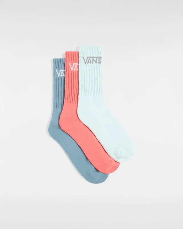 Vans - Classic Crew Socks (3 Pairs), Man, Green
