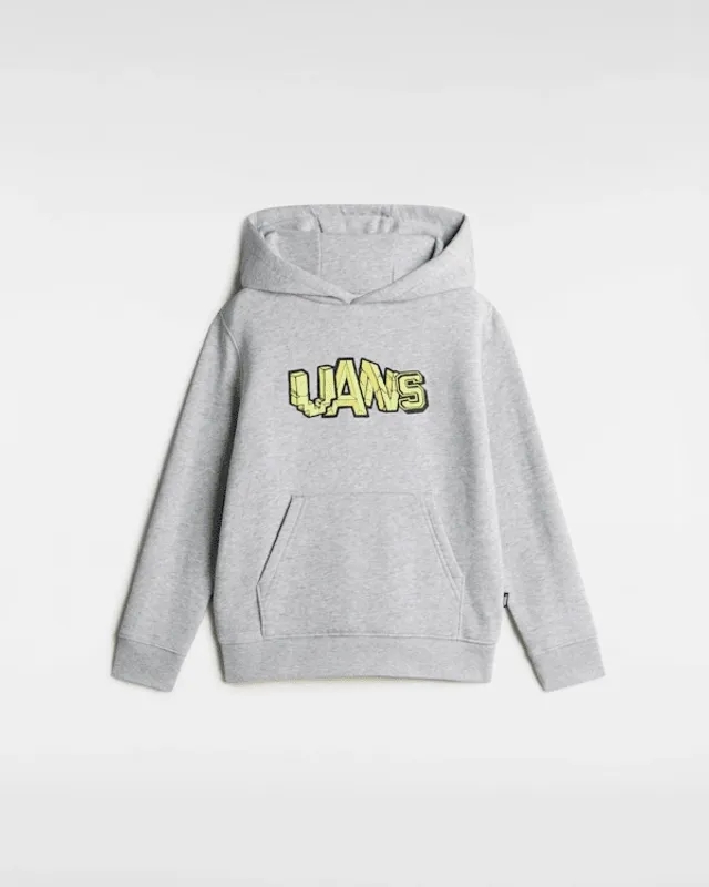 Vans - Little Kids Stacked Hoodie (2-8 Years), Grey