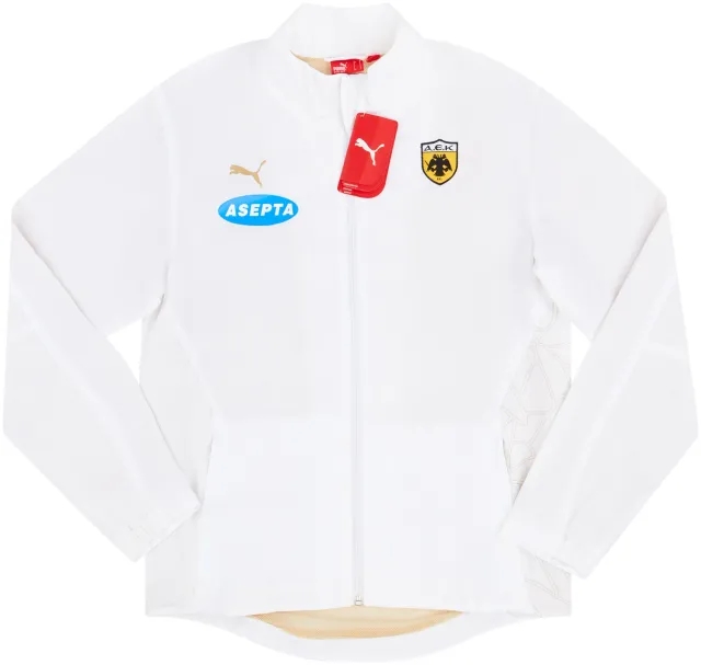 2009-10 AEK Athens Puma Training Woven Jacket S