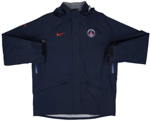 2006-07 Paris Saint-Germain Nike Hooded Rain Jacket - 9/10 - (M)