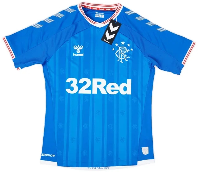 Hummel 2019-20 Rangers Home Shirt (S)
