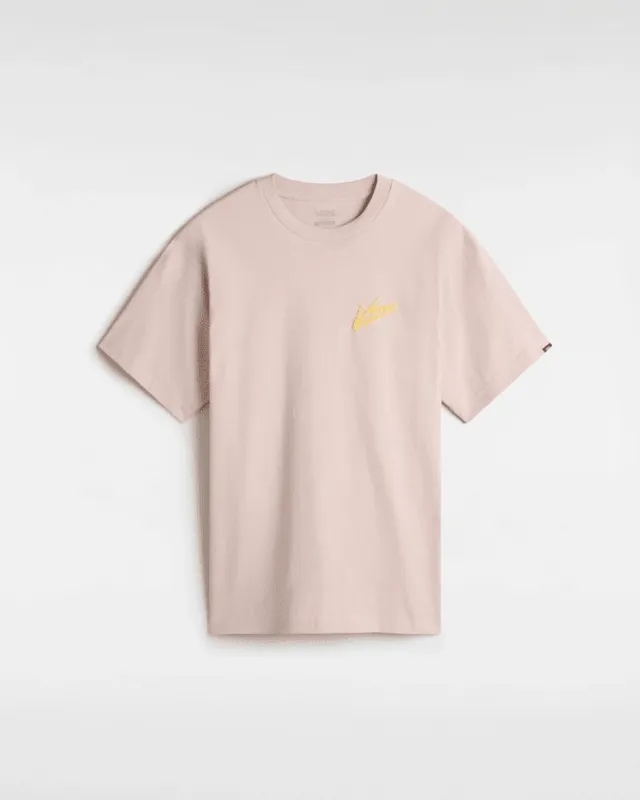Vans - Brush Script T-Shirt, Man, Pink
