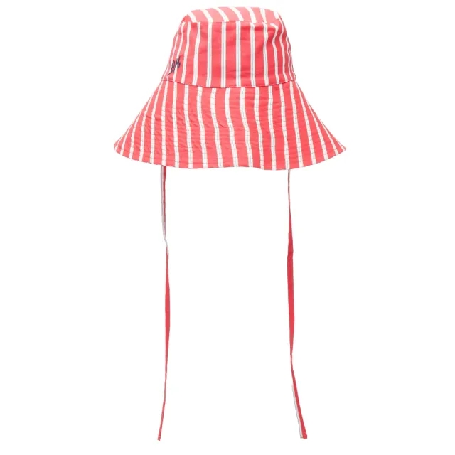 Damson Madder Women's Stripe Sun Hat Red