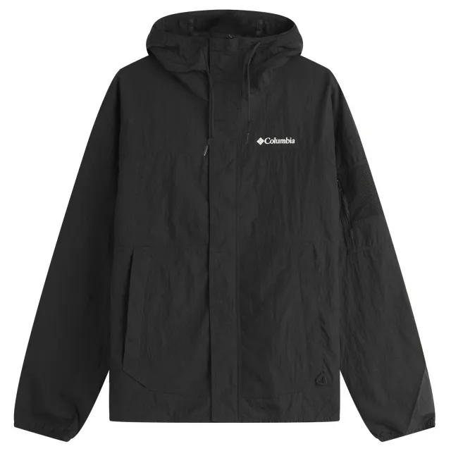 Columbia Challenger Ii Windbreaker In Black