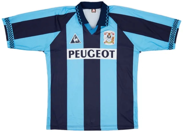 LeCoqSportif 1996-97 Coventry Home Shirt - 7/10 - (L)