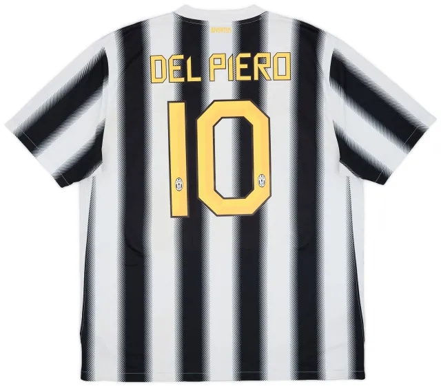Nike 2011-12 Juventus Home Shirt Del Piero #10 - 7/10 - (XL)