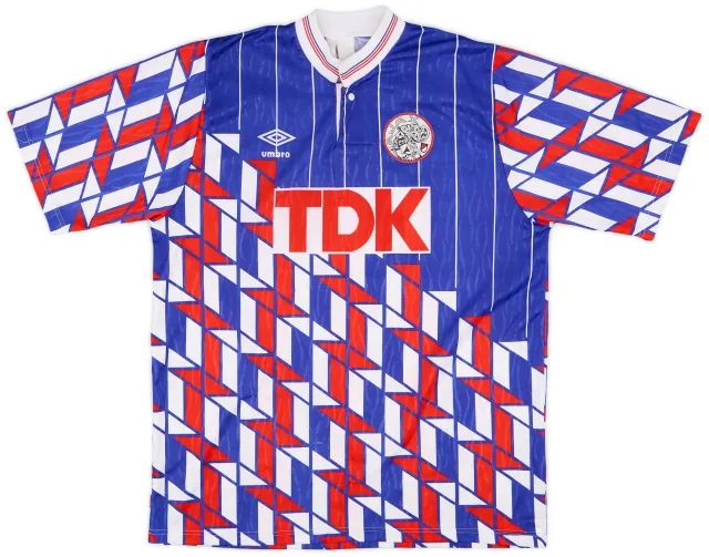 Umbro 1989-90 Ajax Away Shirt - 8/10 - (M)