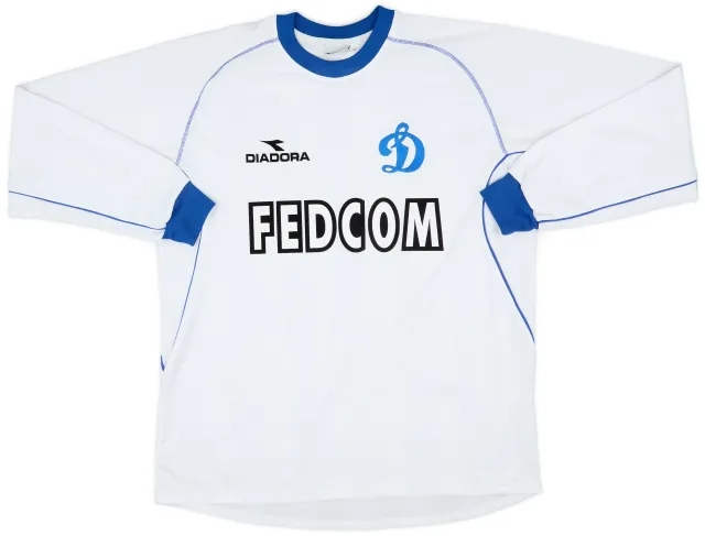 Diadora 2004-05 Dynamo Moscow Away L/S Shirt - 10/10 - (XL)