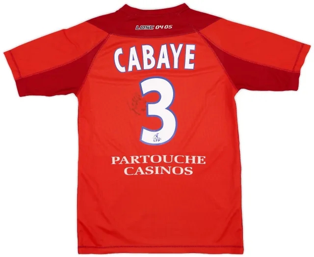 2004-05 Lille Home Shirt Cabaye #3 - 7/10 - (L)