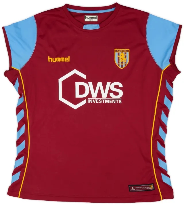 Hummel 2005-06 Aston Villa Home Shirt - 8/10 - (Women's XL)