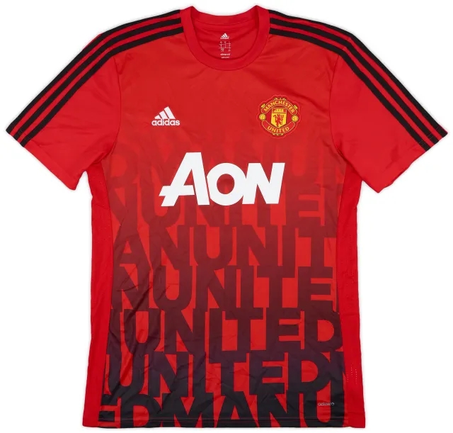 adidas 2015-16 Manchester United adizero Training Shirt - 9/10 - (L)
