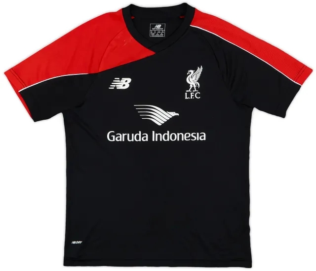 2015-16 Liverpool New Balance Training Shirt - 7/10 - (S)