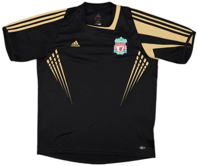 2008-09 Liverpool adidas Training Shirt - 8/10 - (L/XL)