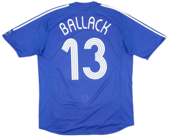 adidas 2006-08 Chelsea Home Shirt Ballack #13 - 8/10 - (L)