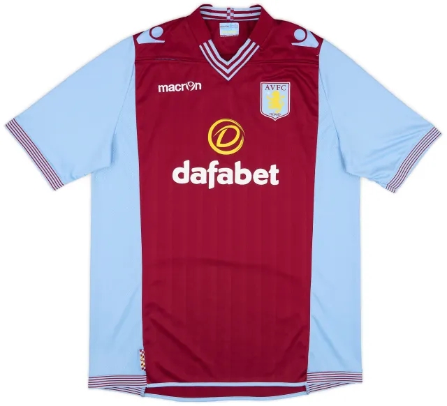 Macron 2013-14 Aston Villa Home Shirt - 8/10 - (3XL)