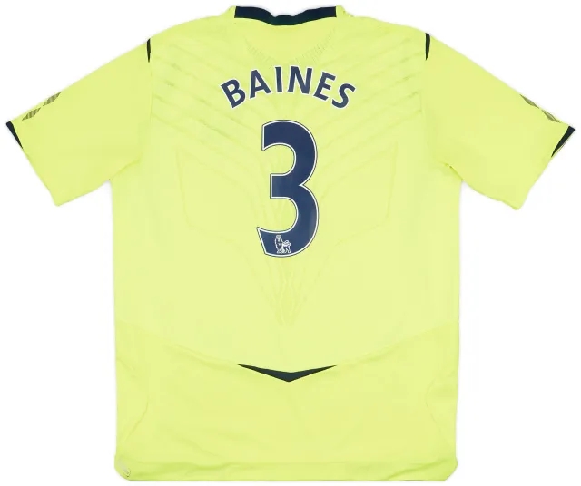 Umbro 2008-09 Everton Third Shirt Baines #3 - 8/10 - (XL)