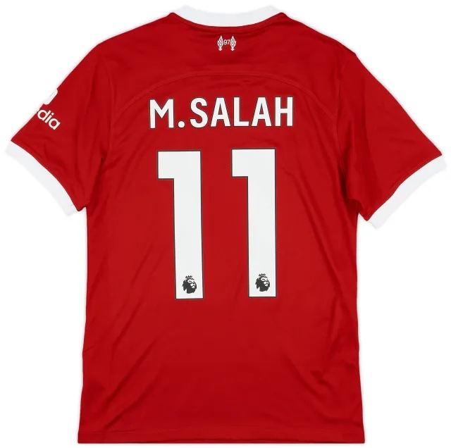Nike 2023-24 Liverpool Home Shirt M.Salah #11 - 9/10 - (S)