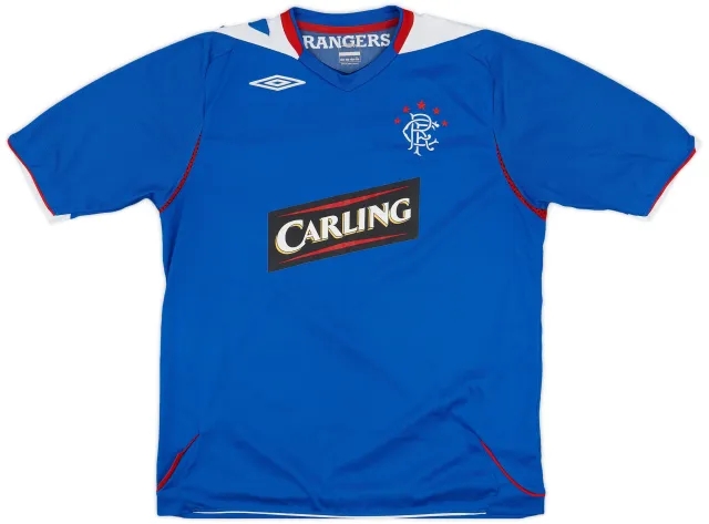 Umbro 2006-07 Rangers Home Shirt - 5/10 - (L)