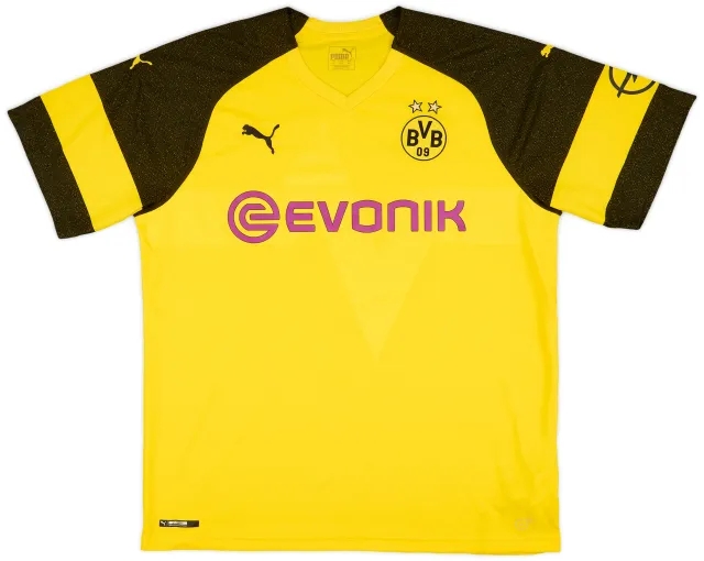 Puma 2018-19 Borussia Dortmund Home Shirt - 7/10 - (XXL)