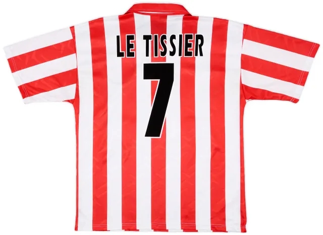 1995-97 Southampton Home Shirt Le Tissier #7 - 10/10 - (L)