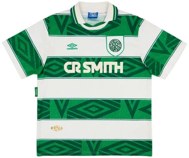 Umbro 1993-95 Celtic Home Shirt - 8/10 - (XL)